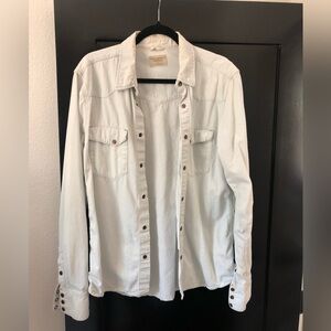 Nudie jeans Jonis faded summer button up